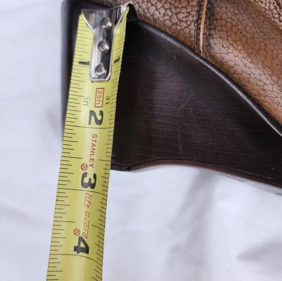 Stuart‎ Weitzman leather Sculpted heel leather boots 8.5 - Picture 7 of 13